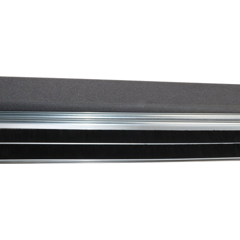 NV WGVB04R6.1 Weatherguard::Weatherguard Kits::"VERSA-BRUSH" WELD OR DRILL ON WEATHERGUARD KITS::SHORT BRISTLE KITS -uses 1" Brush Side Seals