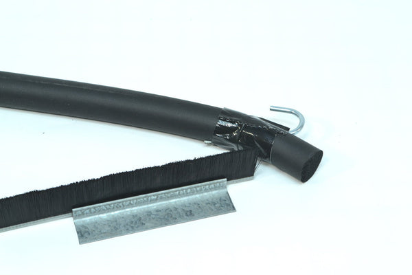 NV WGVB04K6.1 Weatherguard::Weatherguard Kits::"VERSA-BRUSH" WELD OR DRILL ON WEATHERGUARD KITS::SHORT BRISTLE KITS -uses 1" Brush Side Seals